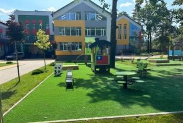 Kindergarten rebuilt through Taiwan, Lithuania reopens in Ukraine