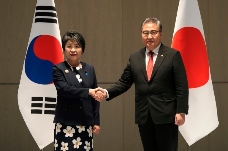 Top diplomats of South Korea, Japan and China meet to restart trilateral summit, revive cooperation