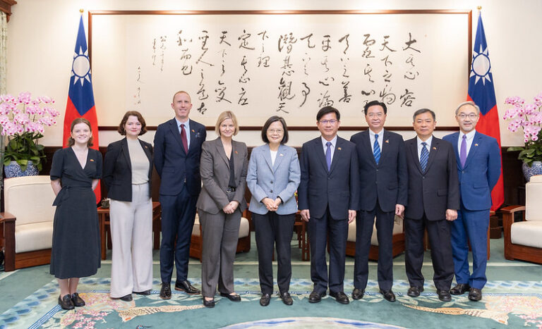 President Tsai receives Norwegian Liberal Party delegation