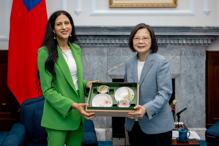 President Tsai receives WMA delegation