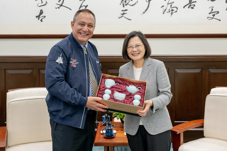 President Tsai receives U.S. Veterans of Foreign Wars delegation